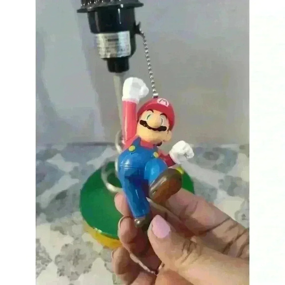 Nintendo Super Mario Lamp Night Light without lamp shade 10 inch - Picture 3 of 5